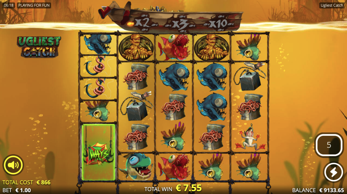 Ugliest Catch slot at Gamdom